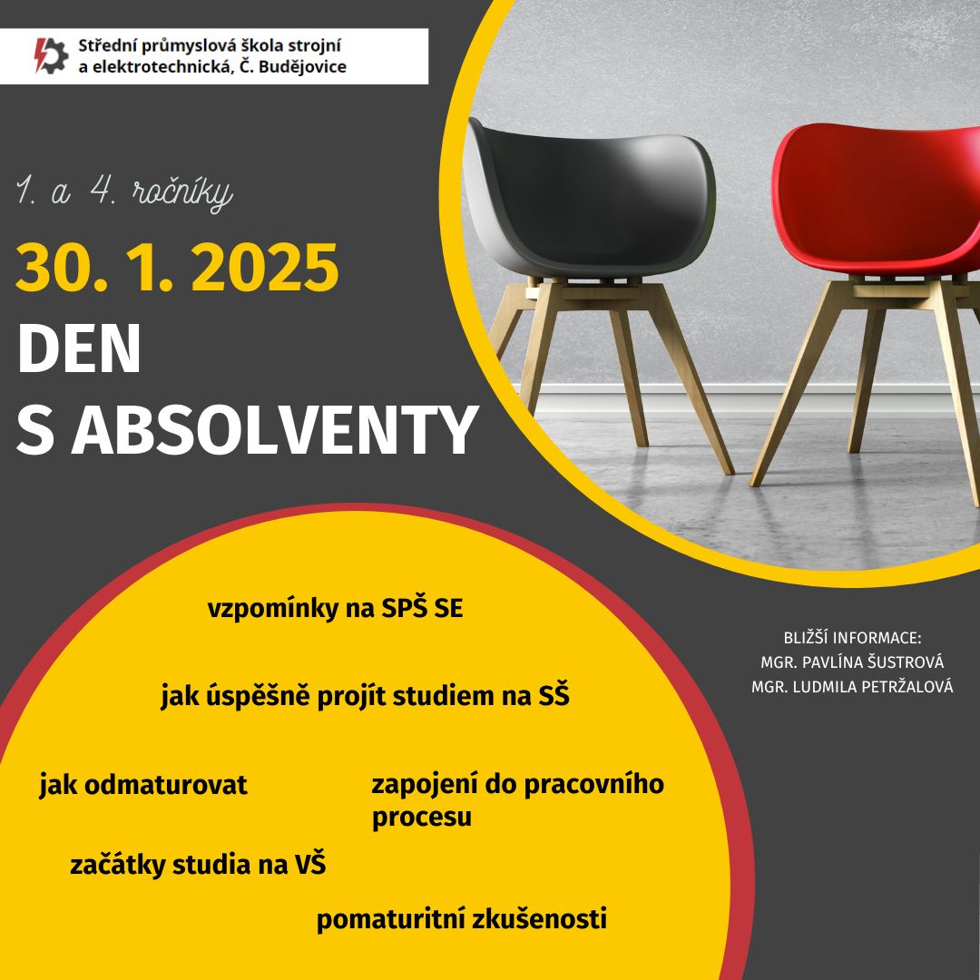 Den s absolventy 2025 - Den s absolventy - 30. 1. 2025